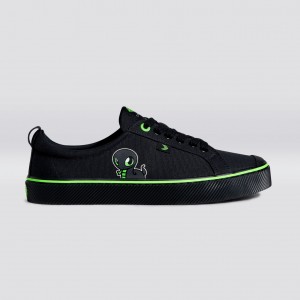 Dámské OCA LOW Cariuma Low Top Platene Veganské Černé | CGJRV4512