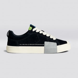 Dámské OCA LOW Cariuma Low Top Suede Černé | OUEPL4503