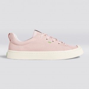 Pánské IBI Cariuma Low Top Bamboo Weave Knit Vegan Růžové | XCQPJ6072