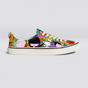 Pánské OCA LOW Cariuma Low Top Canvas OCA Low Toz Print | YJPEI5723