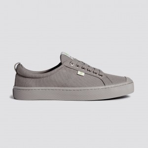 Pánské OCA LOW Cariuma Low Top Platene Veganské Šedé | NBKJQ5068
