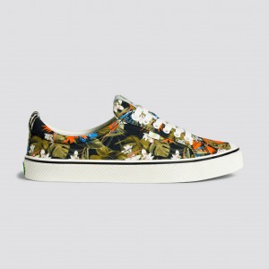 Pánské OCA LOW Cariuma Low Top Platene Veganské Tropical Forest | IBEOS5739