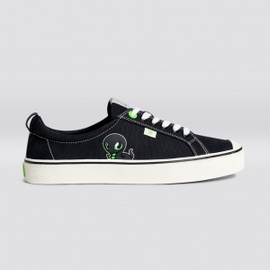 Pánské OCA LOW Cariuma Low Top Platene Veganské Černé | MPKCV2096