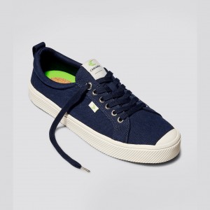 Pánské OCA LOW Cariuma Low Top Platene Veganské Blankyt | JRMFB1897