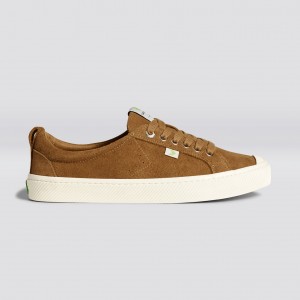 Pánské OCA LOW Cariuma Low Top Suede Hnědé | HXTLI6935