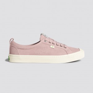 Pánské OCA LOW Cariuma Low Top Suede Růžové Červené | FLHAZ4570