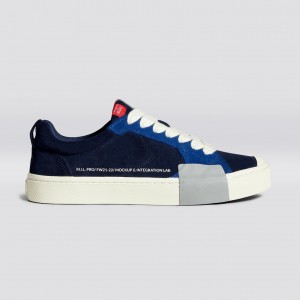 Pánské OCA LOW Cariuma Low Top Suede Tmavě Blankyt | IVZYU3820