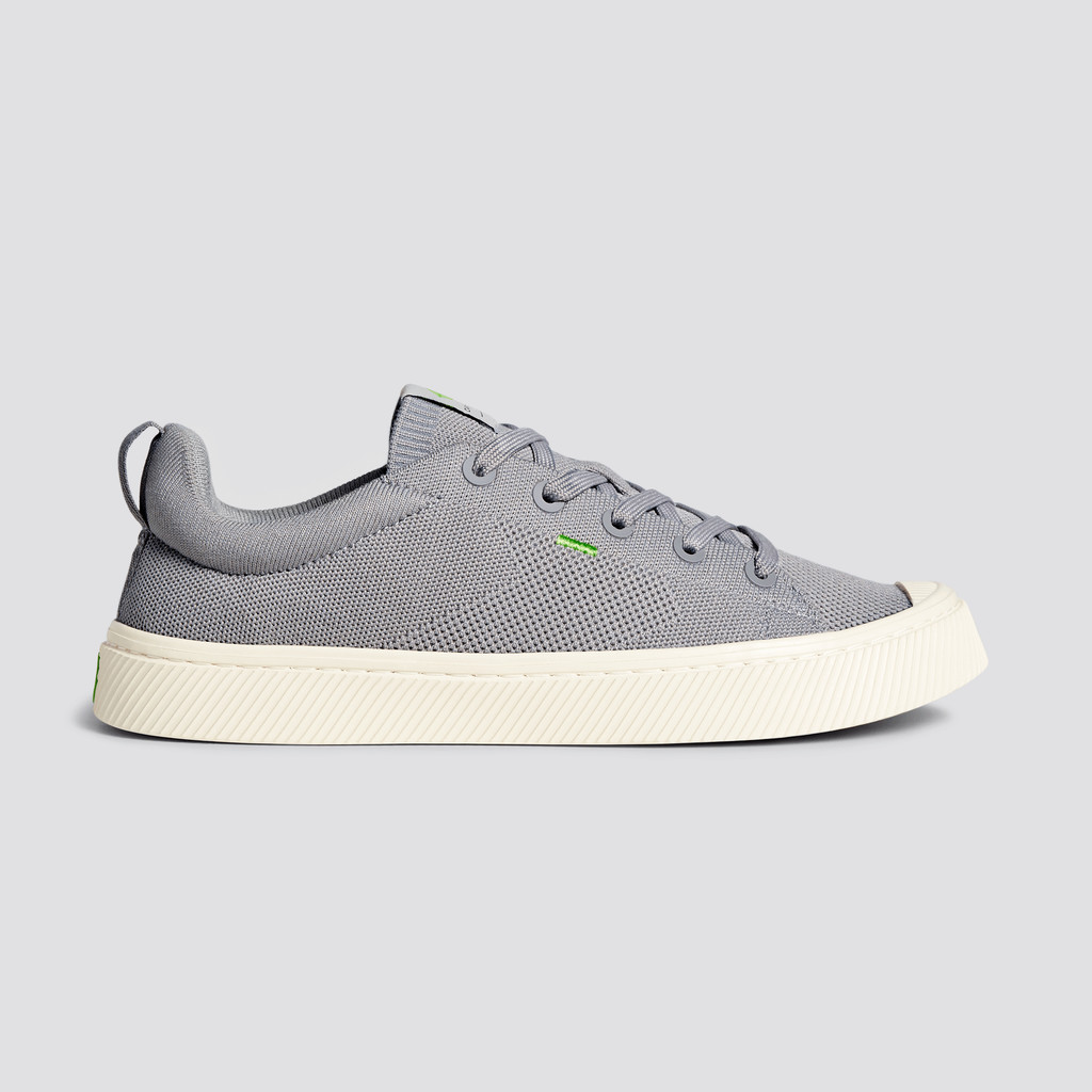 Dámské IBI Cariuma Low Top Bamboo Weave Knit Vegan Světle Šedé | TOKIM1374