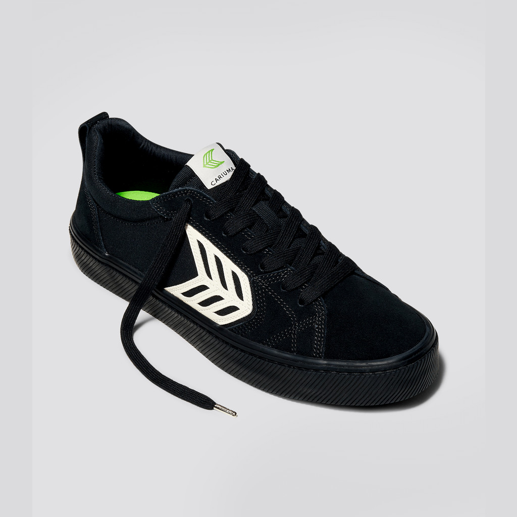Pánské CATIBA PRO Cariuma Low Top Canvas Černé | HDTBW9351
