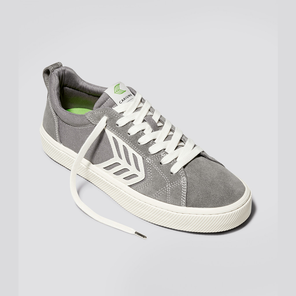 Pánské CATIBA PRO Cariuma Low Top Canvas Šedé | FGZAT2670