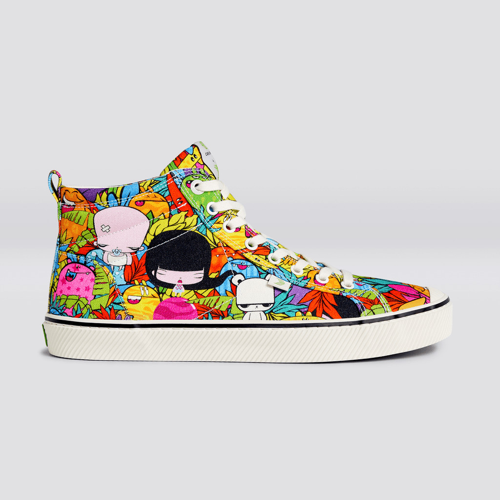 Pánské OCA HIGH Cariuma High Top Canvas OCA High Toz Print | UAJLZ2839